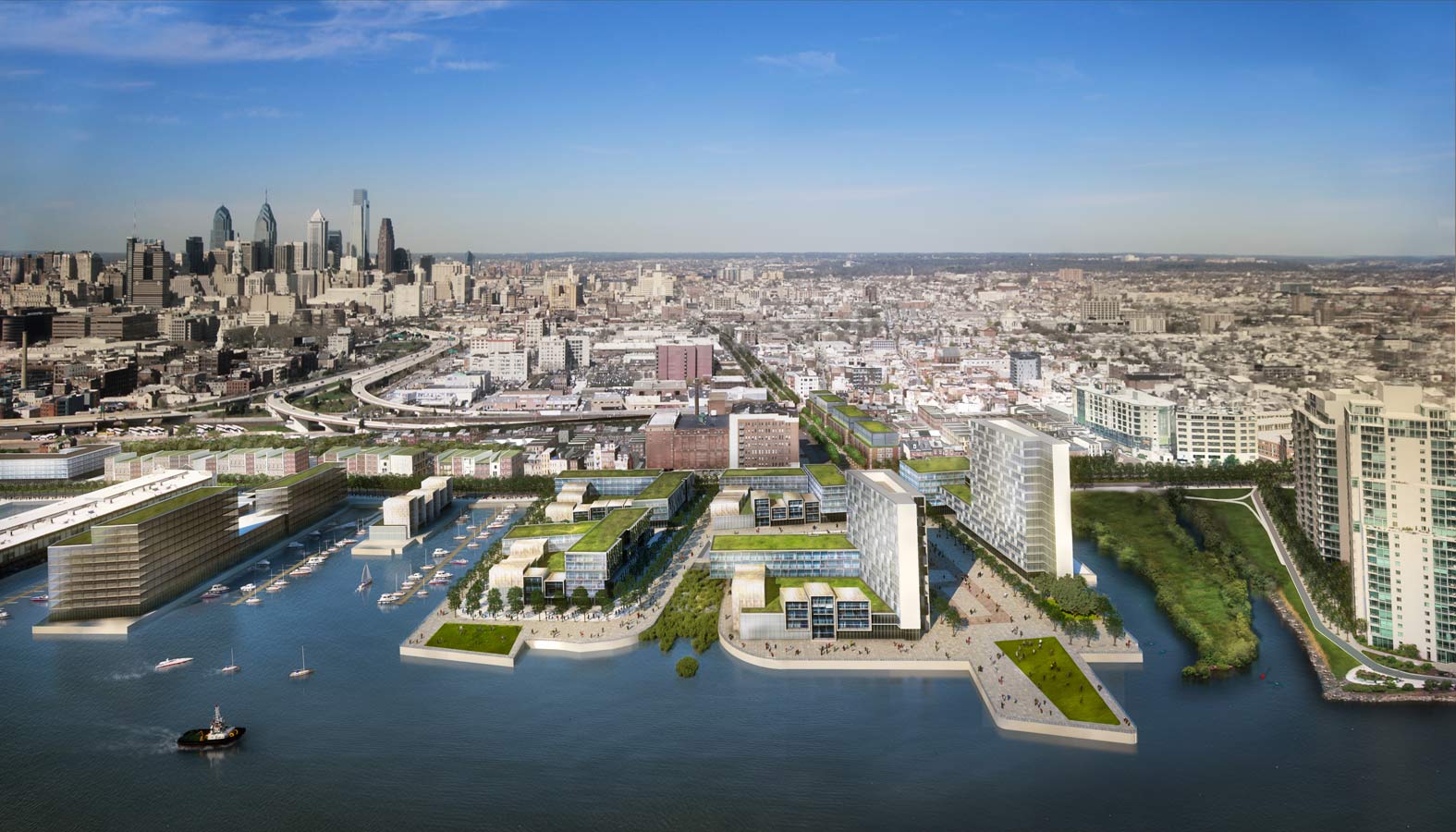 <p>The Spring Garden area is a highly developable section of the waterfront, rich in history and anchored by substantial buildings and vibrant neighborhoods.</p>