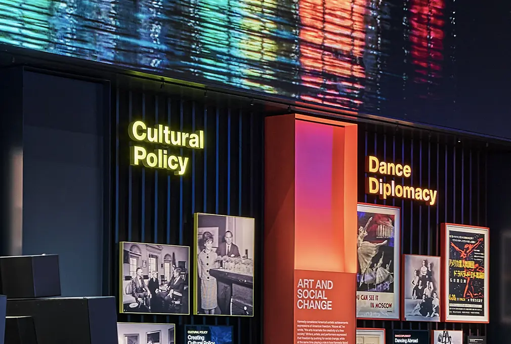 Permanent Exhibition: Art and Ideals, President John F. Kennedy