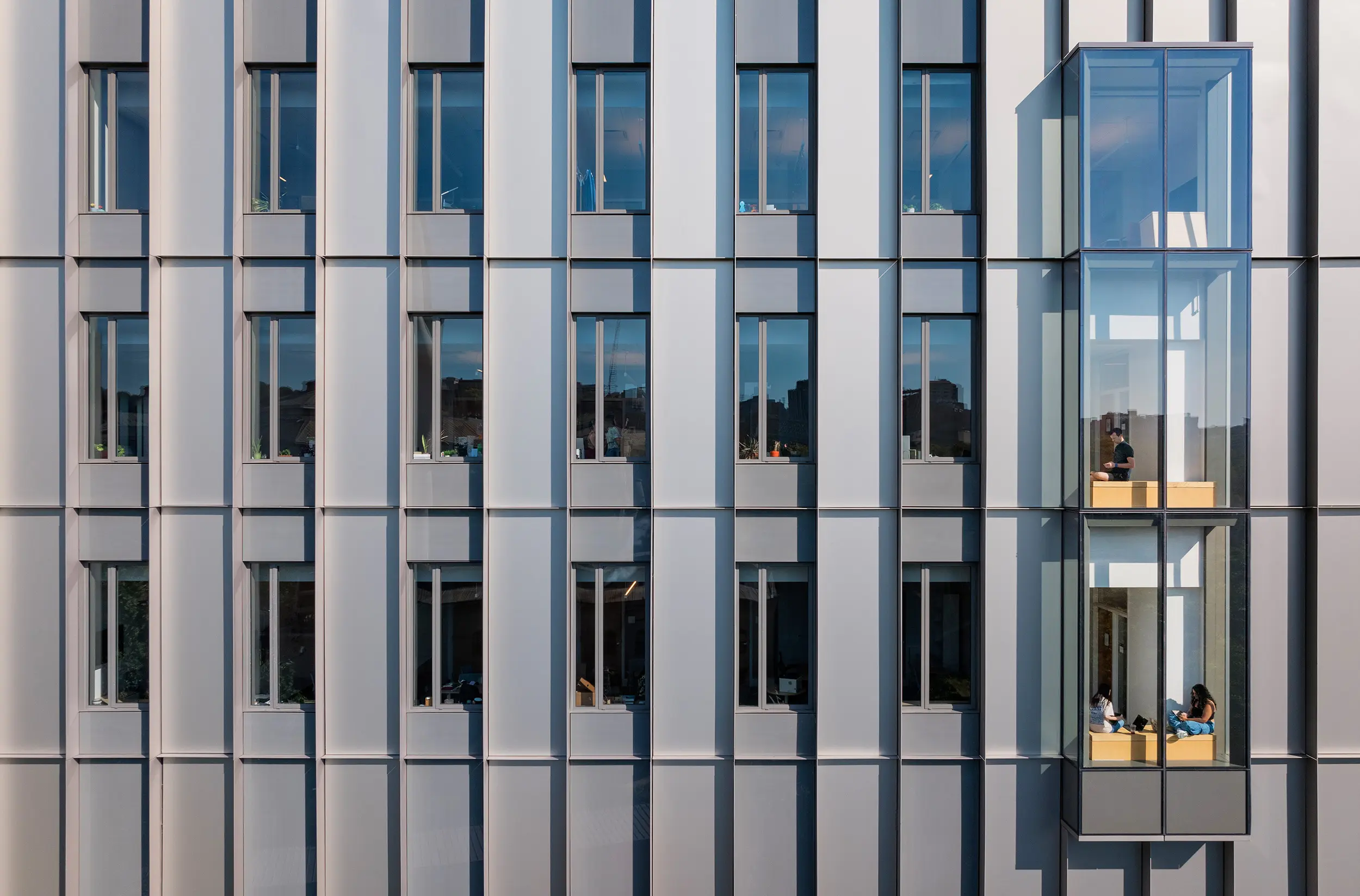 CMU Scaife Hall of Engineering west facade