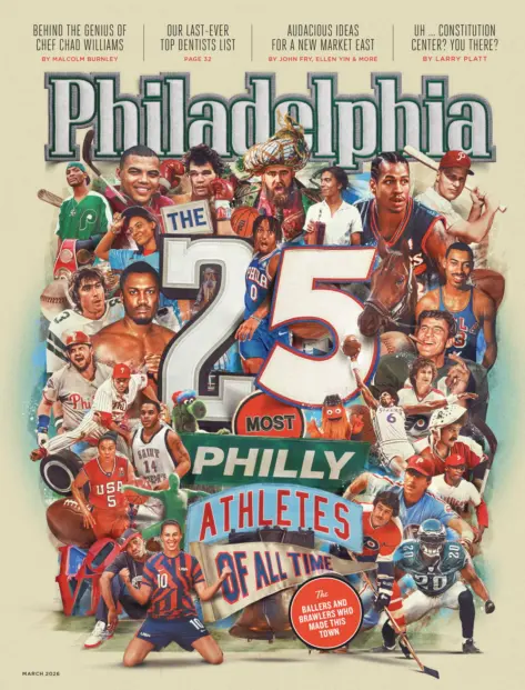 Philadelphia Magazine, March 2026 cover