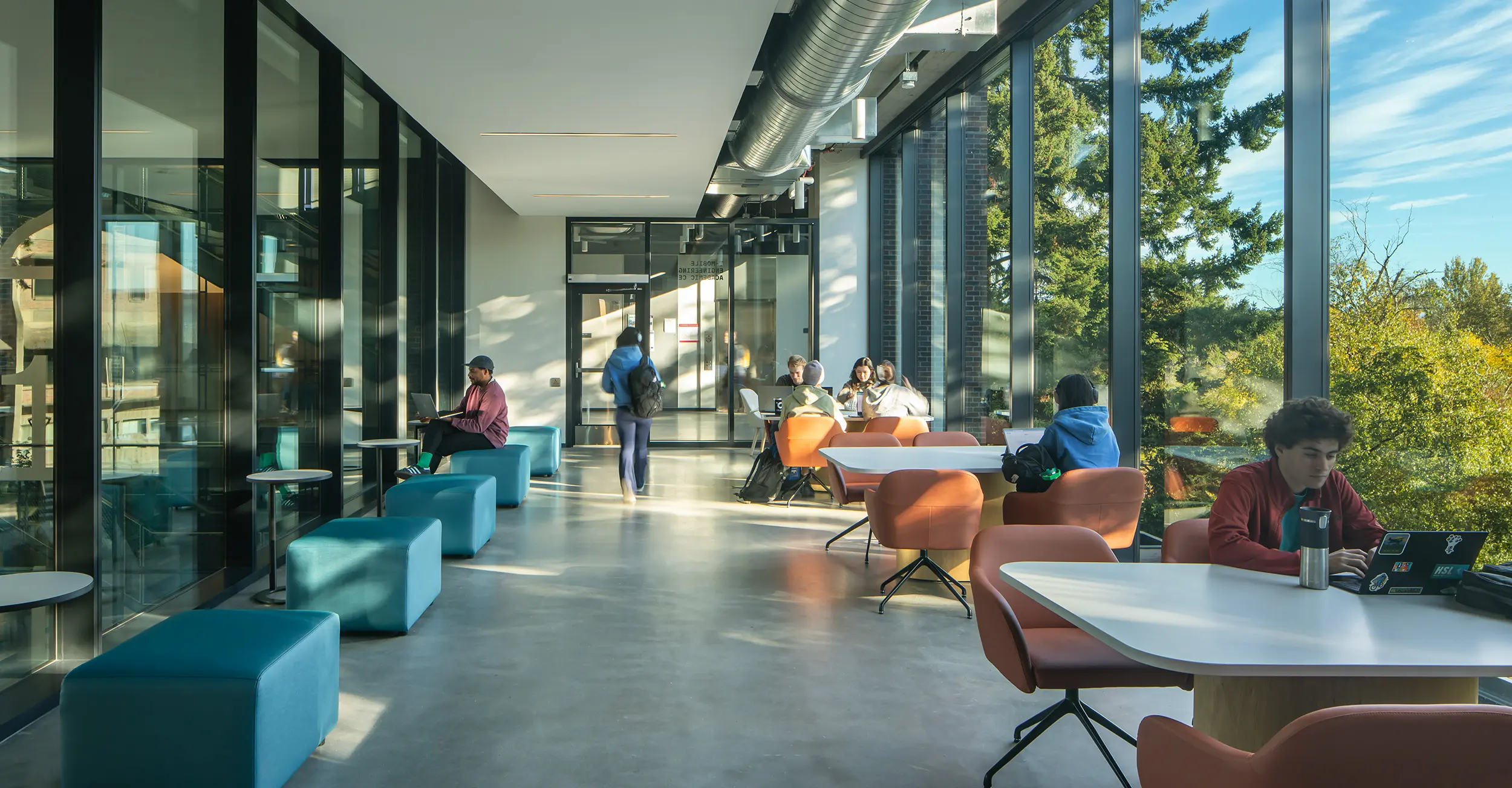 University of Washington Interdisciplinary Engineering Building Level 1 bridge