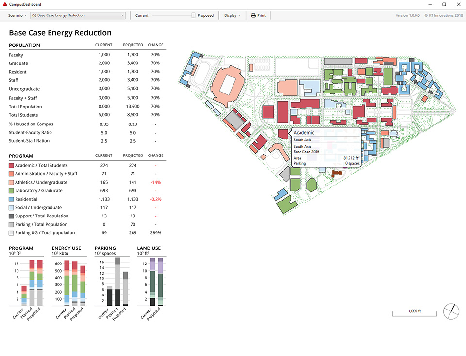 Campus Planning Query Tool