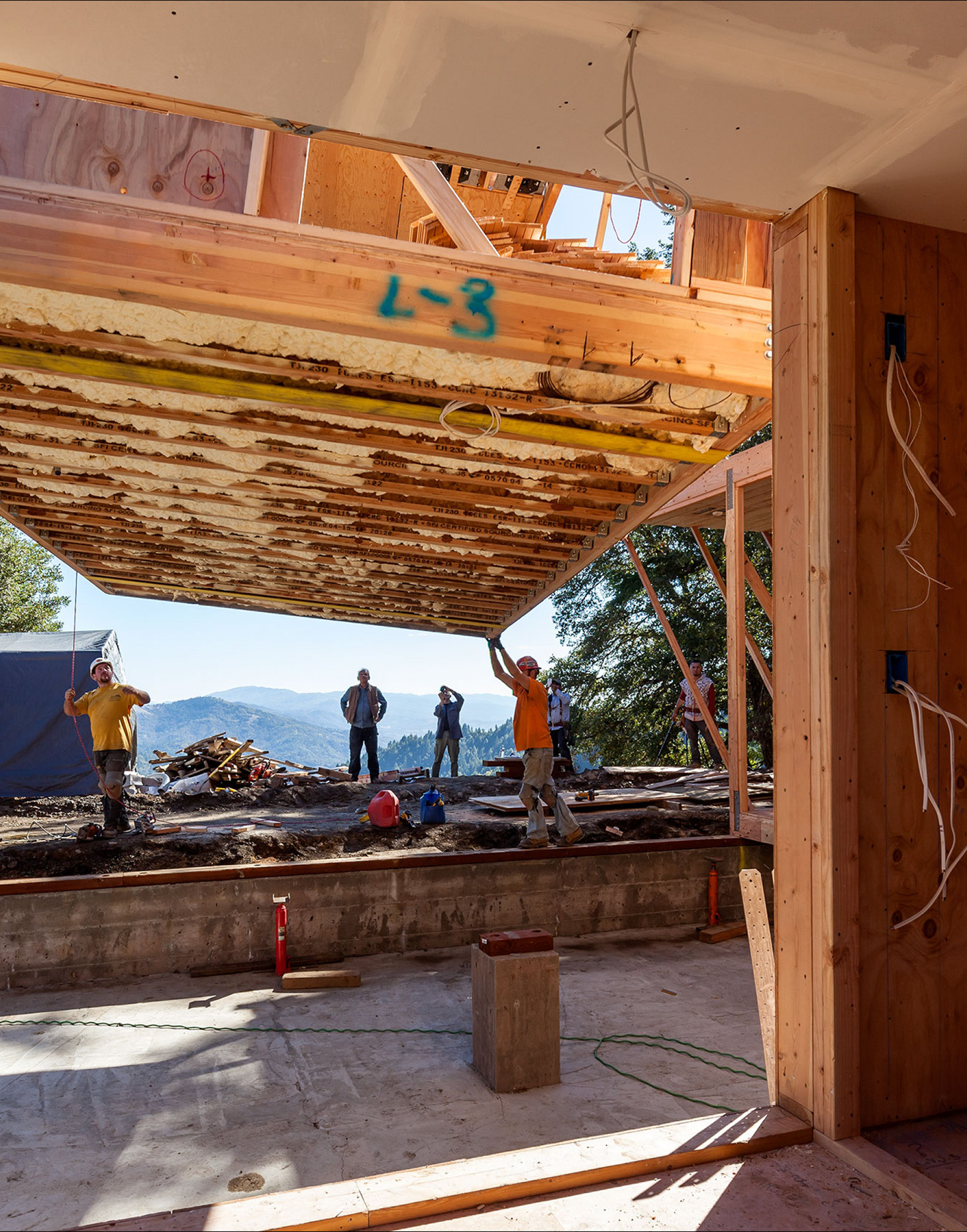 High Horse Ranch construction