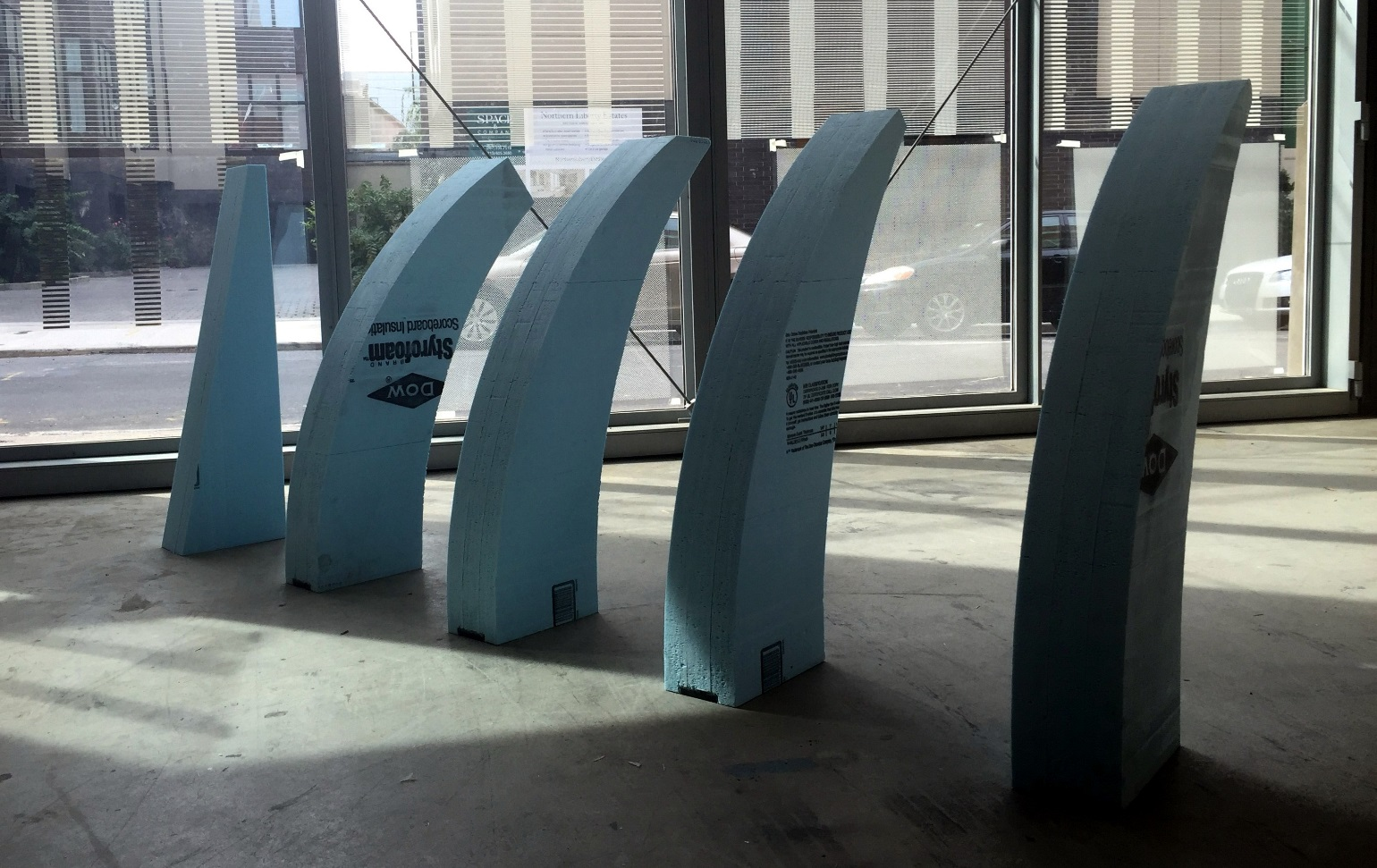 Doubly-Curved Guardrail Prototype