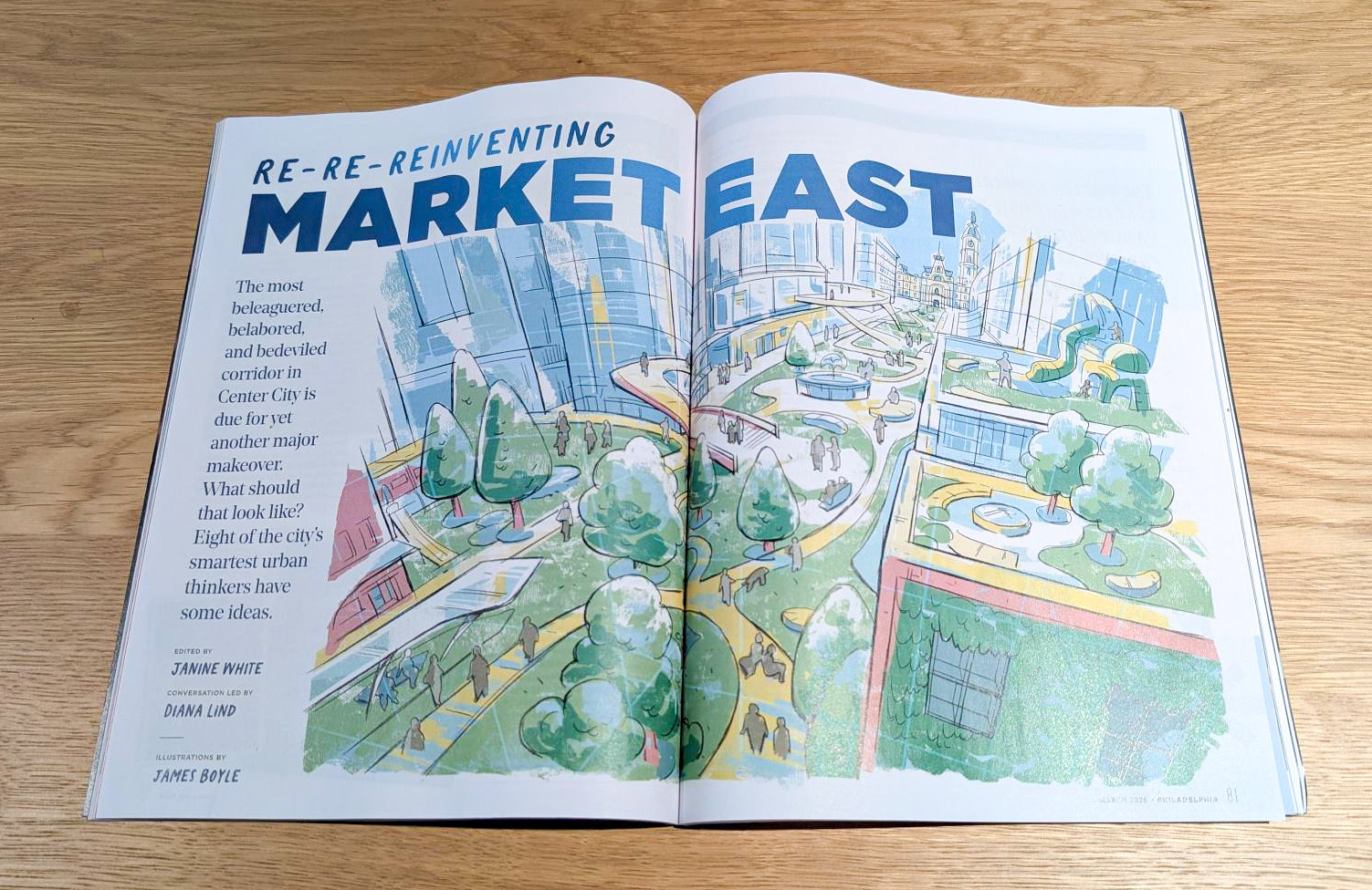 Philadelphia Magazine March 2026 spread 1