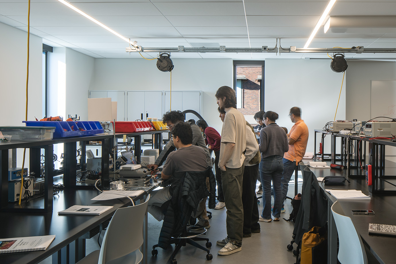 University of Washington Interdisciplinary Engineering Building interior Level 2 classroom