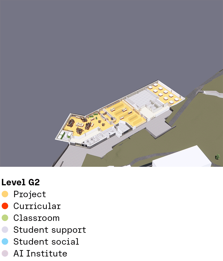 University of Washington Interdisciplinary Engineering Building program axon diagram