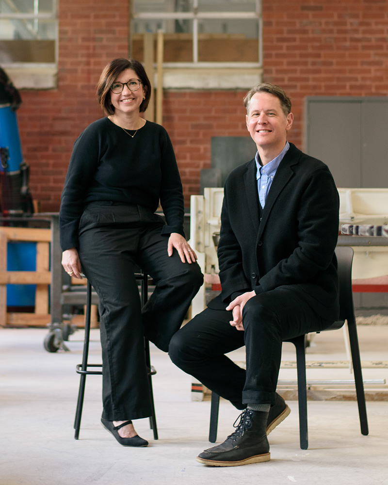 KieranTimberlake Co-Managing Directors Marilia Rodrigues and Jon McCandlish